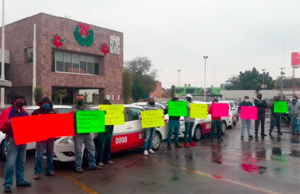 Taxistas piden aval de ruta y rampa al ayuntamiento de la capital