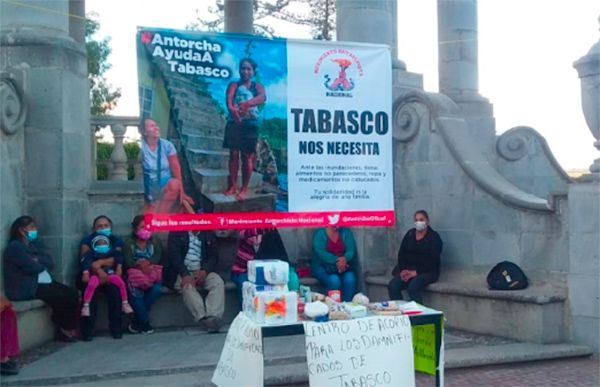 Apoya pueblo de Jalisco a hermanos de Tabasco