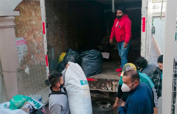 Chimalhuacán envía segundo apoyo a damnificados por inundaciones en Tabasco