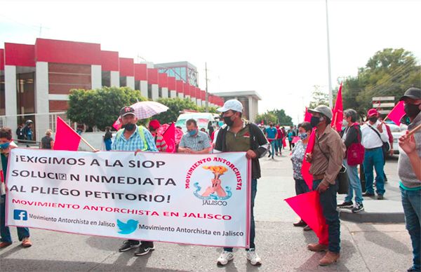 Anuncian antorchistas nuevas manifestaciones contra la SIOP