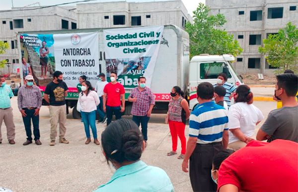 Toda nuestra solidaridad con Tabasco 