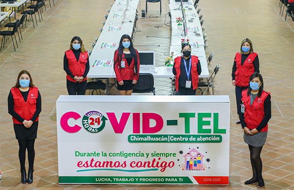 Covid-Tel en Chimalhuacán