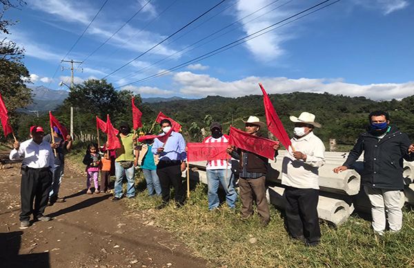 Banderazo de ampliación eléctrica en Coatepec