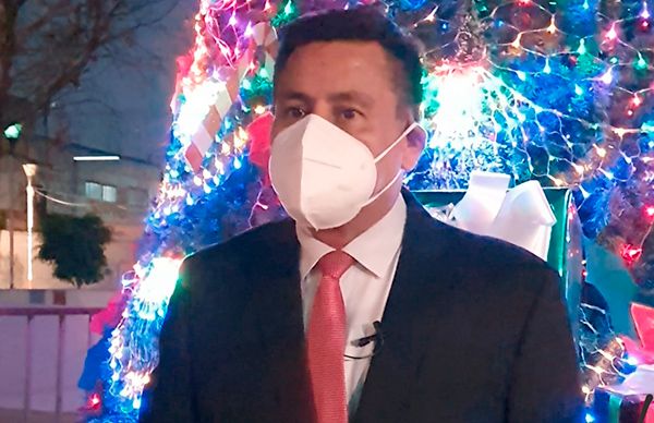 Fernando González desea felices fiestas decembrinas a los pacenses 