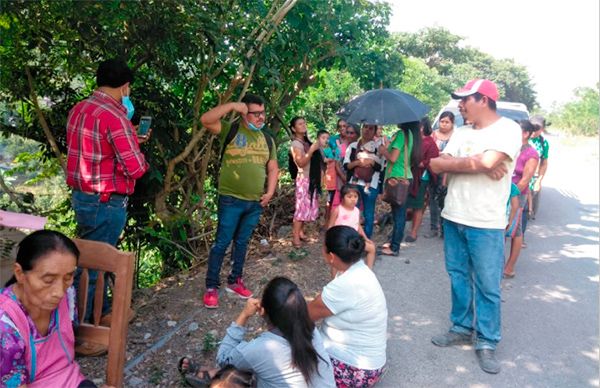 Confía pueblo de Tamazunchale en Antorcha