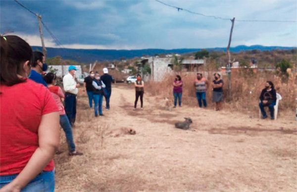 Reanudan en Tetenco lucha por servicios públicos