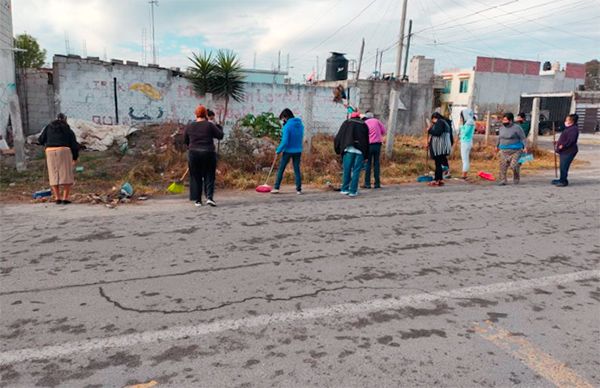 Mejoran con faena su colonia