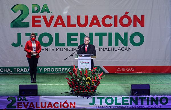 Chimalhuacán, gobierno de hechos y resultados: Tolentino Román