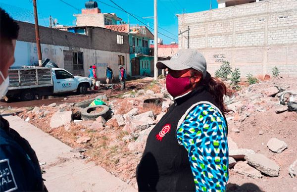 Antorcha gestiona reparación de tuberías de agua en Ecatepec