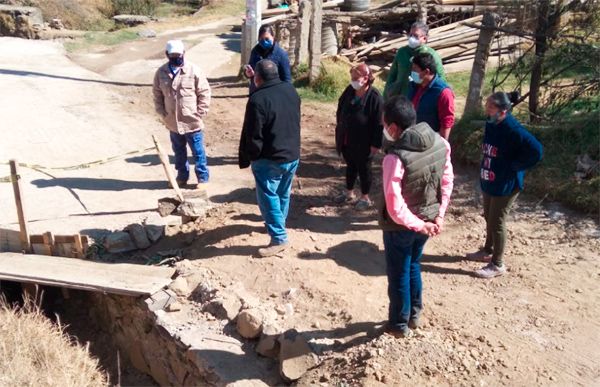 Iniciarán trabajos de arreglo de calle en Milpa Alta