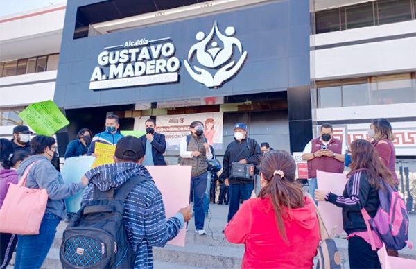 Signa Alcaldía de GAM compromisos de obras para escuelas antorchistas