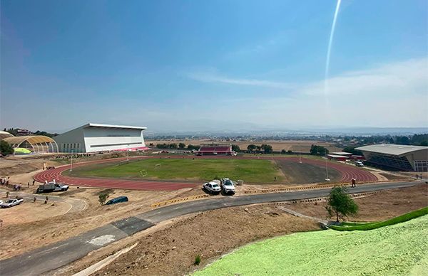 Ciudad Deportiva de Ixtapaluca hoy será inaugurada