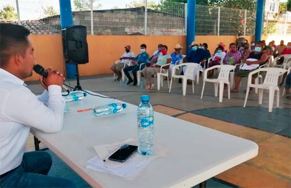 Celebran antorchistas de Jicayán encuentro por bienestar social