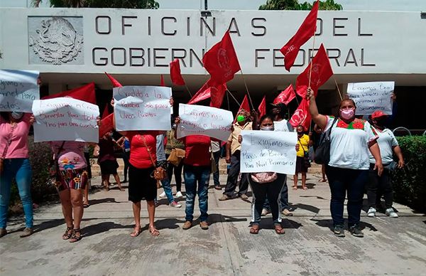 Colonos de Champotón exigen que programas de bienestar lleguen a todos