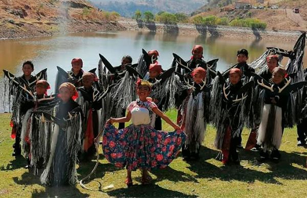 Con la danza de Los Diablos grupo infantil Huehuecóyotl  participará en Espartaqueada Cultural virtual