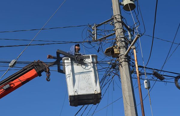 Gestionan caminos iluminados en Matacocuite