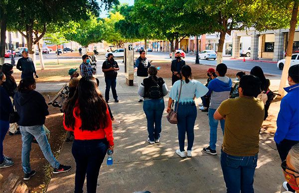 Más vallas humanas en Sonora