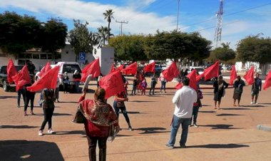 Antorchistas de Etchojoa continúan en pie de lucha