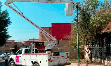 Calles iluminadas evitan aumento de inseguridad en Ixtapaluca