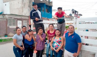 Colectan antorchistas víveres para estudiantes de Tabasco