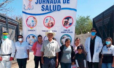 Agradecen familias jornadas de salud itinerantes