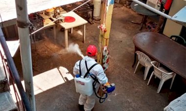 Antorcha apoya sanitización para Nicolás Romero