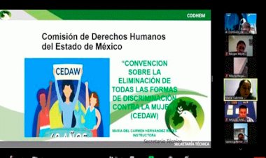 Capacitan sobre derechos humanos de las mujeres en Ixtapaluca