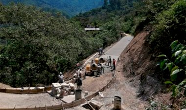 Culmina obra de pavimentación en Tepetzintla