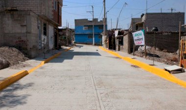 Concluyen pavimentaciones en San Juan Zapotla