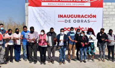 Inauguran drenaje en Chalchihuapan