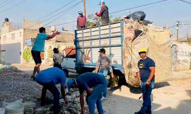 Jornada de limpieza en Floresta para evitar inundaciones