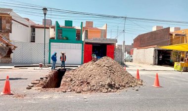 Lleva Antorcha drenaje a “El Refugio”