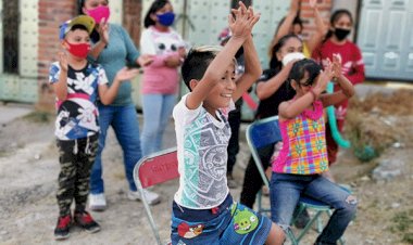 ¡Festejan a niños en el sur de la capital!