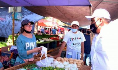 Crearemos un mercado para beneficio de Trancoso: César Ortíz