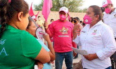 Con proyectos enfocados en la ciudadanía Oralia planea gobernar San Pedro