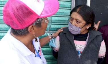 Recorre Soraya Córdova San Francisco Totimehuacán