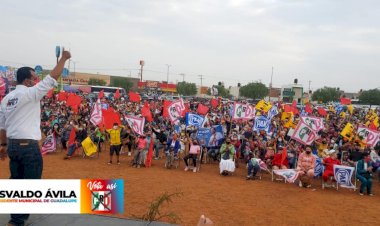 Con tu decisión en las urnas, corrijamos el rumbo a Guadalupe, Zacatecas