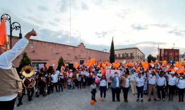 Ramiro Miguel Hernández llama a votar contra acaparamiento de poder 