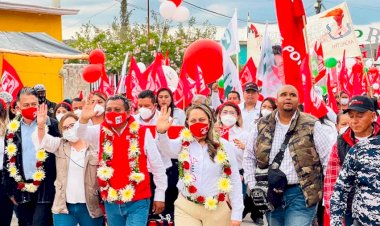 Con gran éxito se llevó a cabo el cierre de campaña del candidato Priista Miguel Romero en Mexquitic