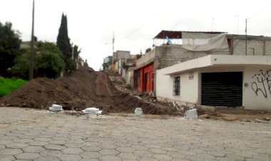 Logran pavimentación de la calle 3