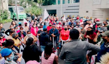 Antorchistas de Tláhuac se manifestaron en CFE