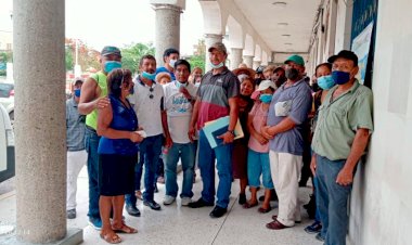 Terrablanquenses dan seguimiento a sus demandas de la mano de Antorcha