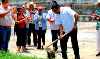  Contará escuela de Pezmata con el techado de su plaza cívica