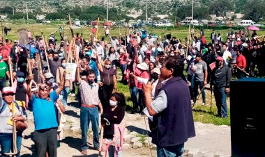 Exigen agua potable en Tehuacán