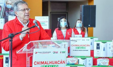 Chimalhuacán es referencia nacional en estrategias para enfrentar la covid-19: Tolentino Román