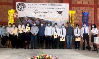 Egresa 2ª Generación del Bachillerato “Rafael Ramírez Castañeda”