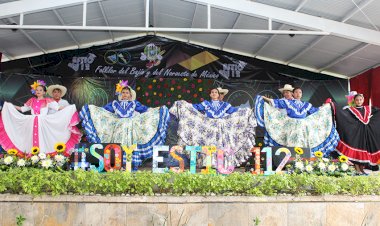 Cumple 12 años el Ballet Folklórico Antorchista Báalam Óok´ot