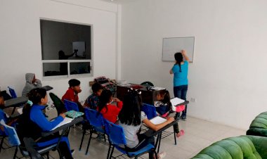 Antorcha da curso de verano en Atlixco