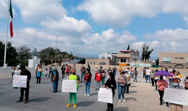 Se manifiestan por falta de infraestructura social en Nicolás Romero