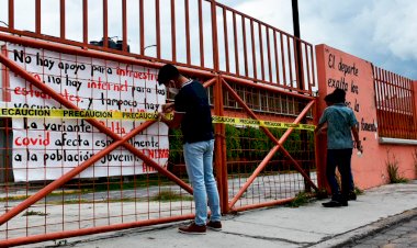 Exigen vacunas jóvenes de Atlixco